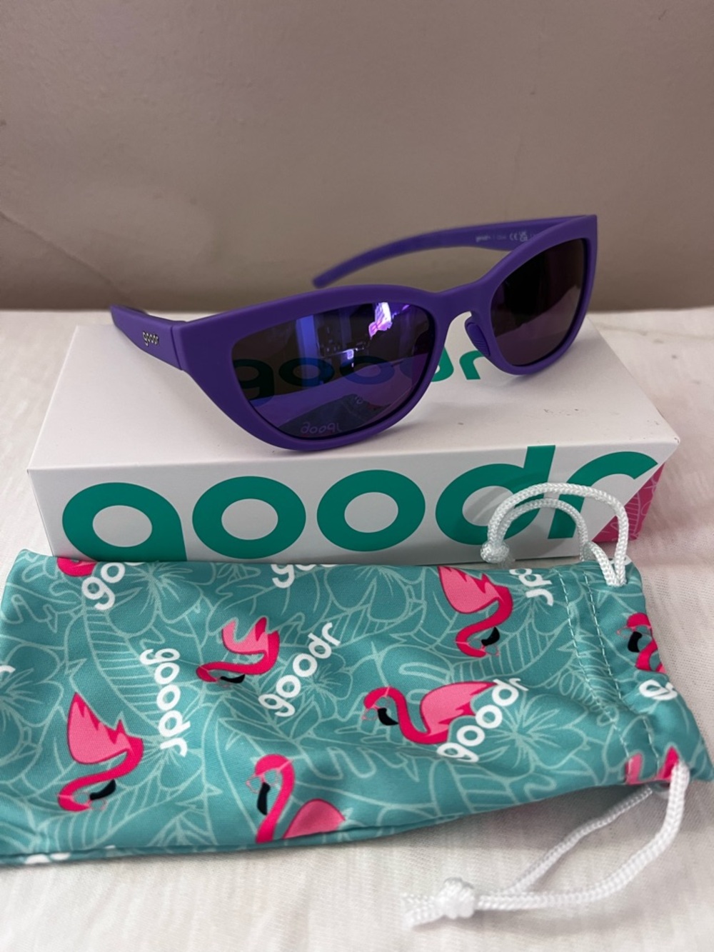 Goodr Purple Cat Eye Sunglasses
